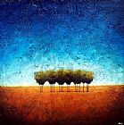 Robert Cook BLUE DAZE painting